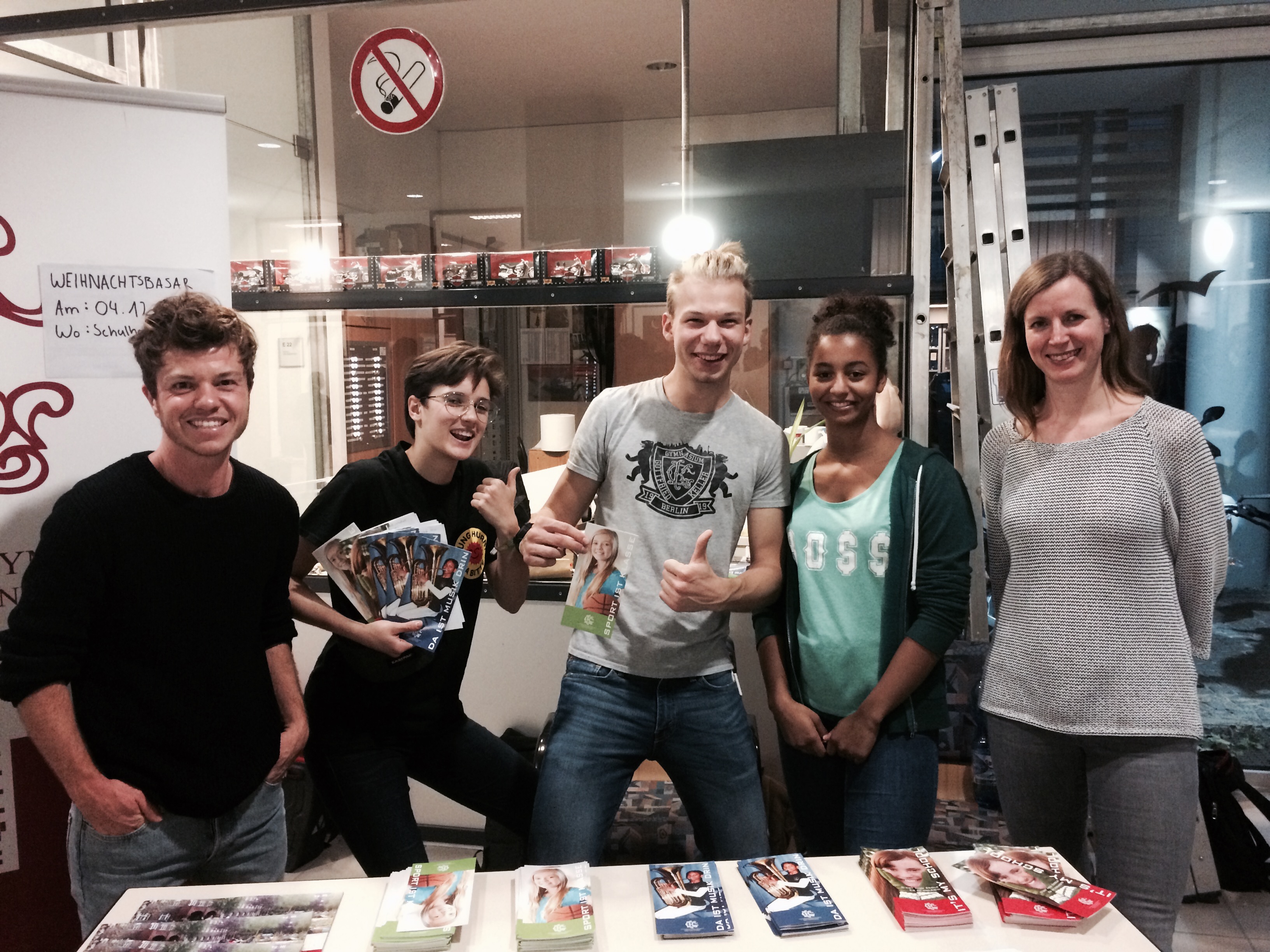 GottfriedKellerGymnasium auf der Oberschulmesse 2017 Gottfried