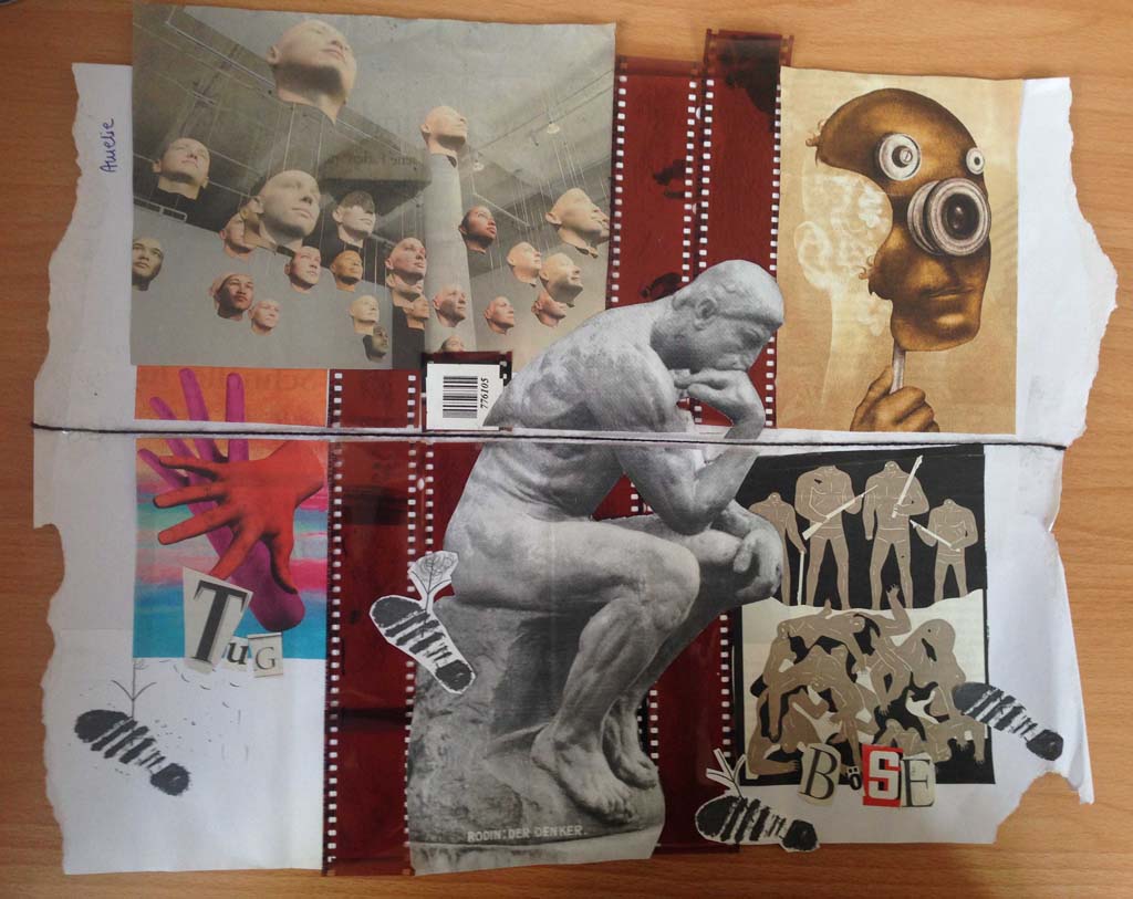 Was Ist Ein Mensch Philosophie Was ist der Mensch? – Collagen des Grundkurses Philosophie – Gottfried