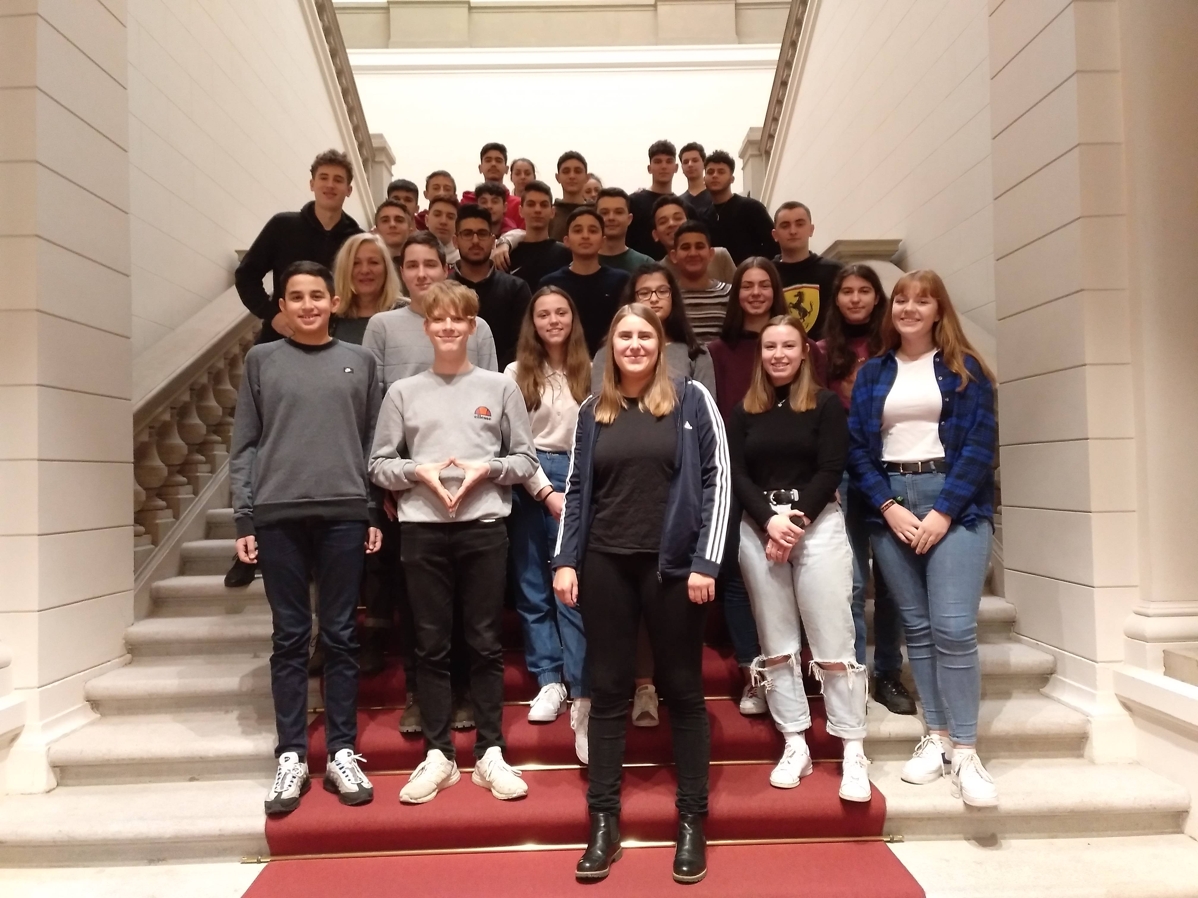 Besuch im GottfriedKellerGymnasium